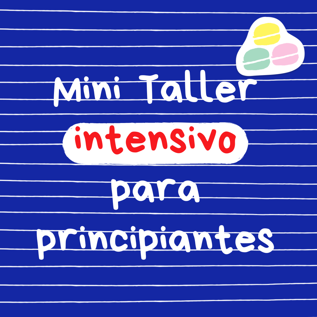 NEW! Mini Intensive Workshop for Beginners _ 2nd instalment