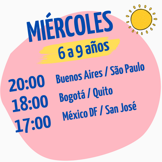 MIÉRCOLES / 6-9 AÑOS