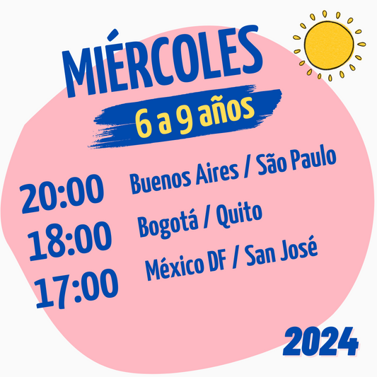 MIÉRCOLES / TODAS EDADES (3-9 AÑOS) 2